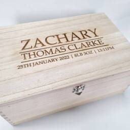 Baby Memory Keepsake Box - Block - thumbnail 2