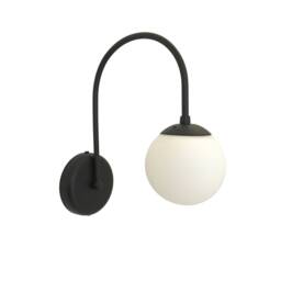 Minimal Glass Globe Sconce Modern Wall Lamp Arm Light - thumbnail 4