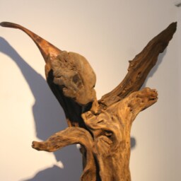 Driftwood Sculpture The Angel, Angel Figure Shaped Sculpture, Home Decoration, Art Sculpture - thumbnail 2