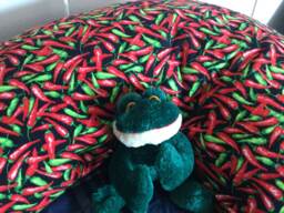 Red Hot Chili Peppers Snuggle Cotton Flannel Boomerang Pillowcase - thumbnail 1