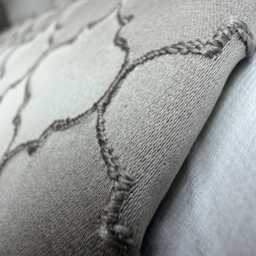 Elegant Taupe Megan Bed Runner Luxury Throw Scarf For Double, King Super Bedding, Modern Living - thumbnail 2