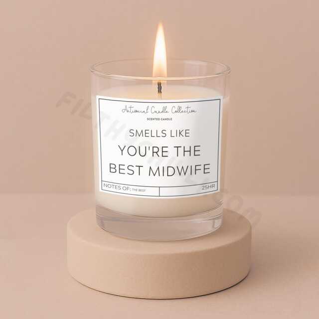 Smells Like You Are The Best Midwife Candle, Gifts, Christmas Gift, ??? - image 1