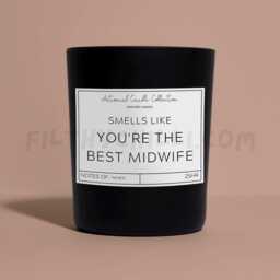 Smells Like You Are The Best Midwife Candle, Gifts, Christmas Gift, ??? - thumbnail 2