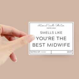 Smells Like You Are The Best Midwife Candle, Gifts, Christmas Gift, ??? - thumbnail 3