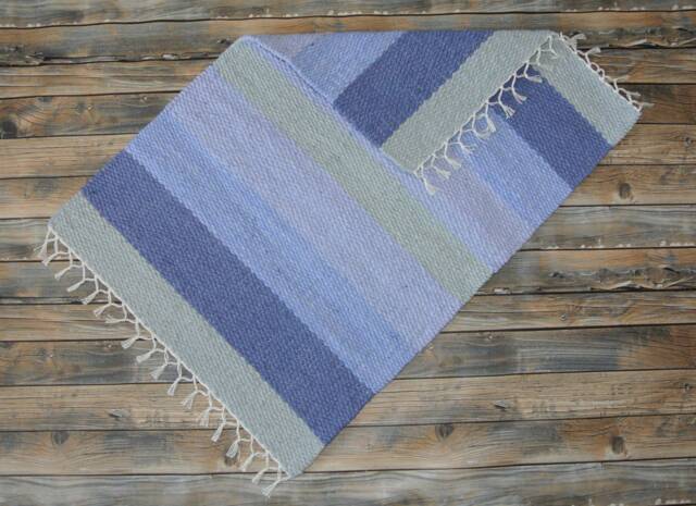 "Hand Woven Rug - 24"" X 34" - image 1