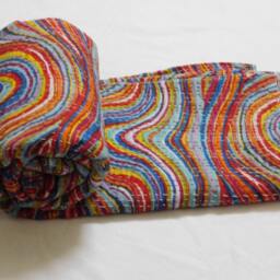 Indian Handmade Kantha Quilt Bedspread Throw Cotton Blanket Gudari Queen Bedcover & Twin - thumbnail 4