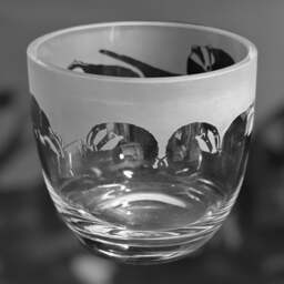 Badger Candleholder Crystal Glass Candle Holder With Badger Frieze Design - Perfect For Ball Or Church Pillar Candle - thumbnail 2