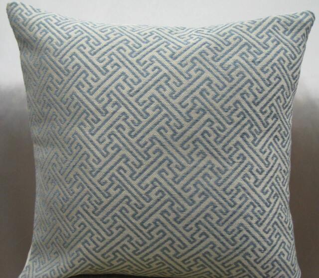 "Greek Key Decorative Pillow Cover-24""x24" - image 1