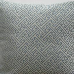 "Greek Key Decorative Pillow Cover-24""x24" - thumbnail 2
