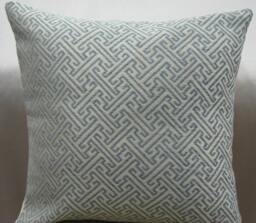 "Greek Key Decorative Pillow Cover-24""x24" - thumbnail 1