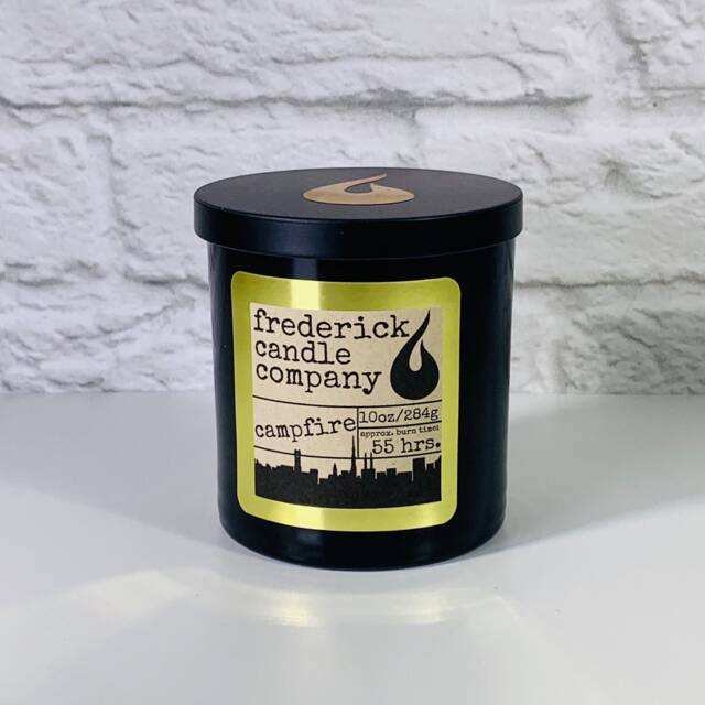 Luxury Soy Candle, Campfire, Mens Votive Collection, Mens, Masculine, Minimalist, Wood Wick, Gift For Him, Spring Decor, Hygge - image 1