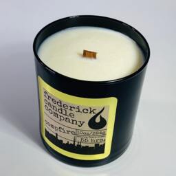 Luxury Soy Candle, Campfire, Mens Votive Collection, Mens, Masculine, Minimalist, Wood Wick, Gift For Him, Spring Decor, Hygge - thumbnail 4