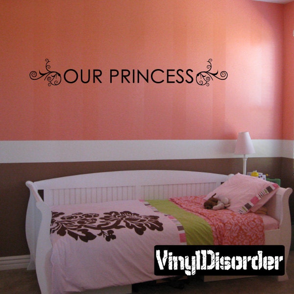 Our Princess Vinyl Wall Decal Or Car Sticker - Mv009Et - image 1