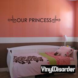 Our Princess Vinyl Wall Decal Or Car Sticker - Mv009Et - thumbnail 1