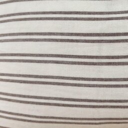 Brown & Natural Striped Pillow Cover, Lumbar Cover - thumbnail 2