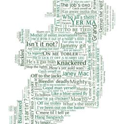 Irish Slang Word Art Map Of Ireland - The Bird - thumbnail 3