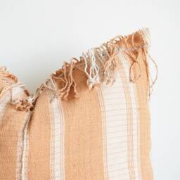 "Handmade Karen Ethnic Hemp Pillow Cover Tribal Boho Decor - 22"" X 22" - thumbnail 3