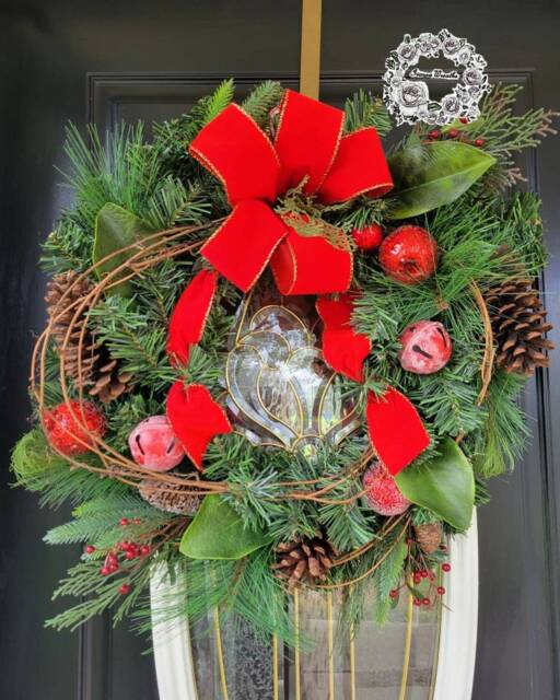 Christmas Wreaths For Front Door Farmhouse Wreath Winter Xmas Pine Gift Her - image 1