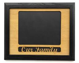Our Family Picture Frame - 11x14 Holds 8 Photos- Wedding Gift For Couple, Parents, Frame, Father's Day - thumbnail 1