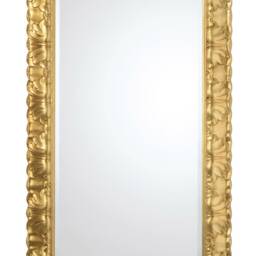 Large Classic Baroque Mirror Antique Gold Leaf cm. 68x188 - Made in Italy Full Length Mirror Victorian Style Home Furniture Item #4013 - thumbnail 4