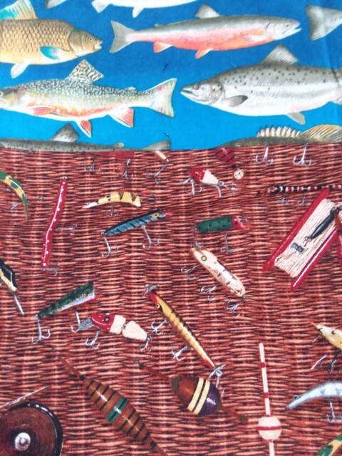 Fishing Tackle Standard Pillowcase