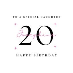 Daughter 20Th Birthday Candle Gift Set Box Gifts Present Card - thumbnail 4