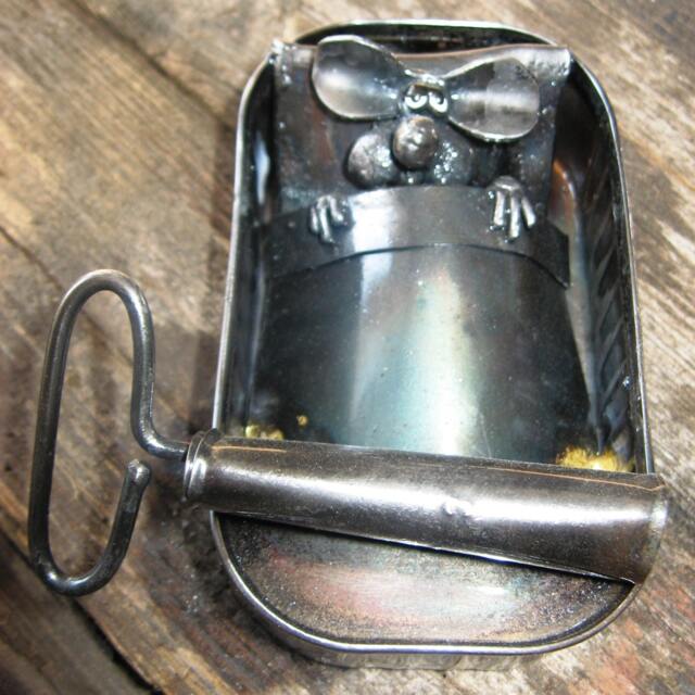 Cute Mouse Sleeping in Sardine Tin As Bed - image 1