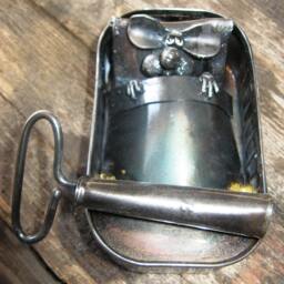 Cute Mouse Sleeping in Sardine Tin As Bed - thumbnail 1