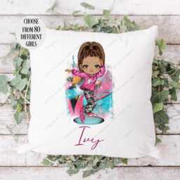 Personalised Street Dancer Gift, Cushion, Girl, Gift For Her, Urban Dance, Freestyle Dance Group - thumbnail 2