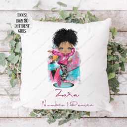 Personalised Street Dancer Gift, Cushion, Girl, Gift For Her, Urban Dance, Freestyle Dance Group - thumbnail 3