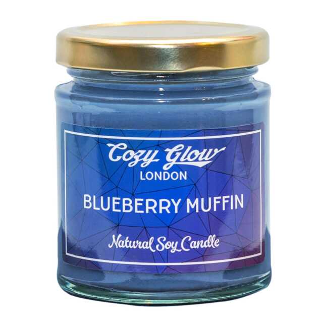 Blueberry Muffin Soy Candle Bakery Scented Dessert Candle - image 1
