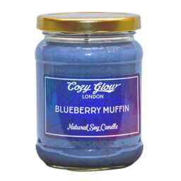 Blueberry Muffin Soy Candle Bakery Scented Dessert Candle - thumbnail 2