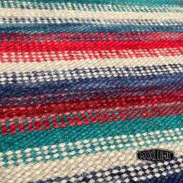 Hand Knotted Reversible Flat Weave Pure Wool Colourful Kilim Woollen Rug 3Ft X 5Ft - thumbnail 3