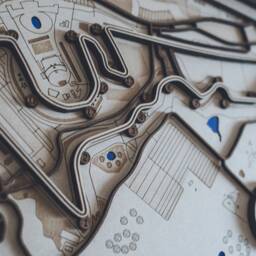 Circuit Of The Americas F1 Grand Prix Layered Wall Hanging, Cota Art - Gift - thumbnail 3