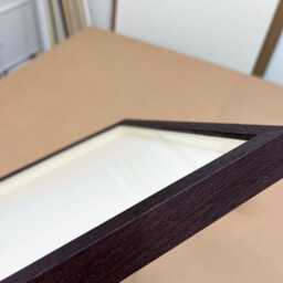 Dark Brown Wood Box Frame - A4 Photo/Picture - thumbnail 4