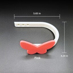 Replaceable Butterfly Shape Curtain Holdbacks/Tiebacks 3D Printed Plastic - Set Of Left & Right - thumbnail 3