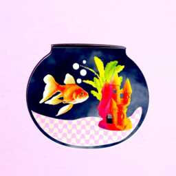 Goldfish Bowl Retro Mirror - thumbnail 3