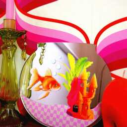 Goldfish Bowl Retro Mirror - thumbnail 4