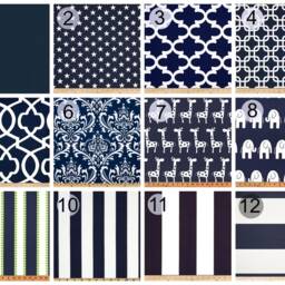 Custom Navy Blue Valance - Premier Prints Modern Window Treatments - Choose Your Size Curtain Topper - Straight Or Wavy Valance - thumbnail 2
