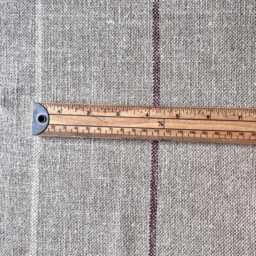 1527. Rustic Plum Stripe, 100% Linen Cushion Cover, Various Sizes Available - thumbnail 3