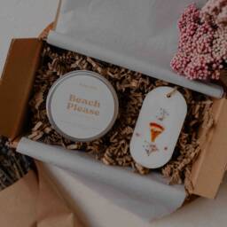 Customizable Gift Box/Scented Candle Natural Well-Being Fondant - thumbnail 3