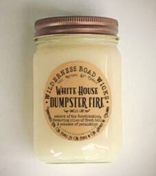 White House Dumpster Fire Soy Candle - thumbnail 1