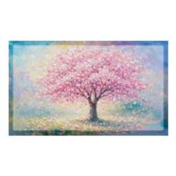 Blossom Tree Doormat Recycled PVC, Anti-Slip Indoor Outdoor Mat - thumbnail 2