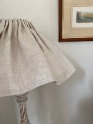Linen & Cotton Loose Ruffle Lampshade