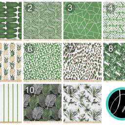 Pine Window Valance - Premier Prints Green Treatments - Modern Topper - Straight Or Wavy Style - Choose Your Size - thumbnail 2