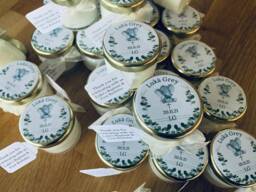 Personalised Christening Mini Soy Candles Baptism Favours, Naming Day Candle Gifts - Set Of 15 - thumbnail 1