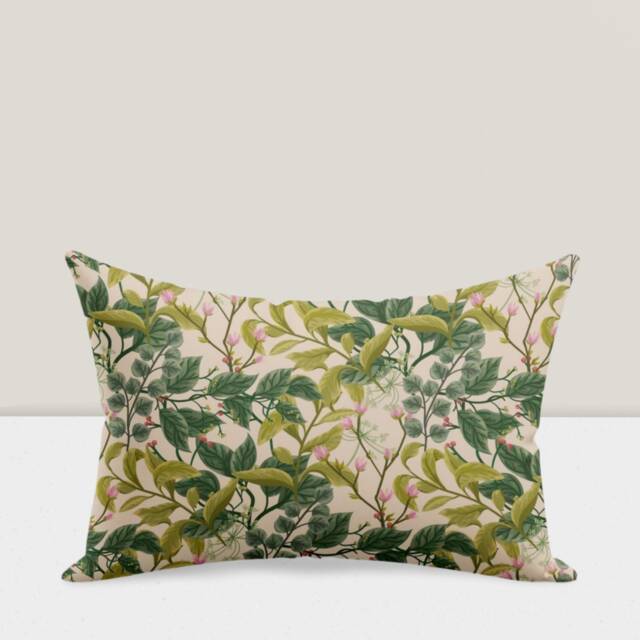 Tropical Jungle Cushion Covers, Botanical, Giraffe, Cactus & Leaf Print Decorative Pillow Cases, Modern Nature Throw Covers - image 1