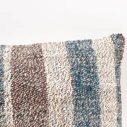 Handmade Turkish Kilim Pillow Cover Bohemian Lumbar Cushion - 12x24 - thumbnail 2