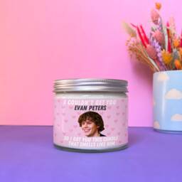 Evan Peters Scented Soy Wax Candle 9 Oz Fandom Gift - thumbnail 2