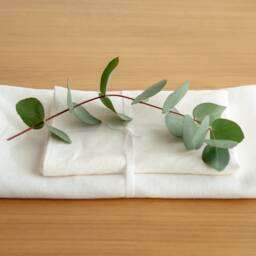 Linen Bath Towel Set Of 2, Handmade Soft - thumbnail 2